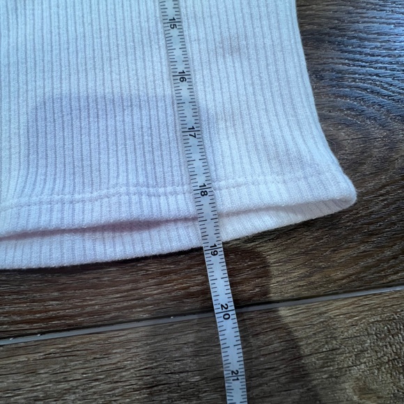 Articles of Society Women's Racerback Ribbed White Tank Top, Size M, NWT, Summer - Picture 6 of 8